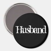 Husband Magnet Magneet (Voorkant / Achterkant)