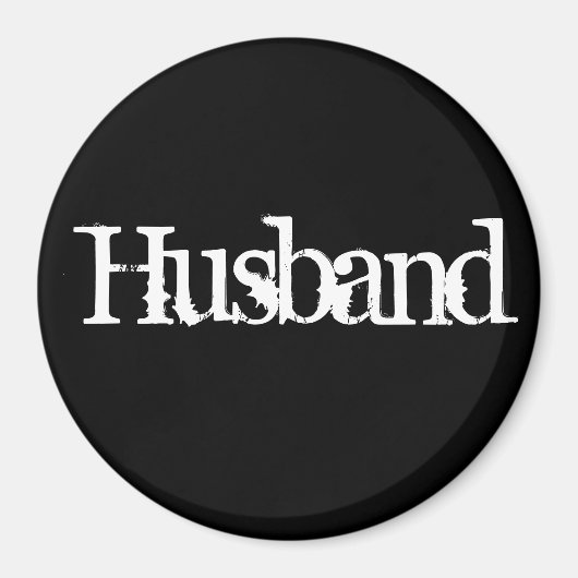 Husband Magnet Magneet (Voorkant)
