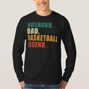 Husband Pap Basketball Legend Basketball Pap T-shirt