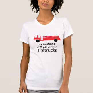 Husband Plays met Firetrucks Shirt