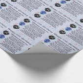 Husband Poem - 50e verjaardag Cadeaupapier (Hoek)