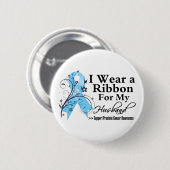 Husband Prostate Cancer Ronde Button 5,7 Cm (Voorkant /achterkant)