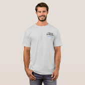 Husband van politieagent t-shirt (Voorkant volledig)