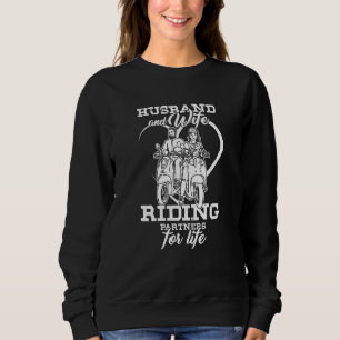 Husband Wife Motorist Motorcyclist Riding Partners Trui