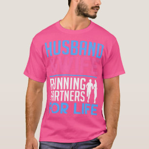 Husband Wife Runner partner voor het leven T-shirt