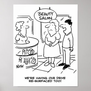 Husband zegt dat ze ook weer moeten rijden poster