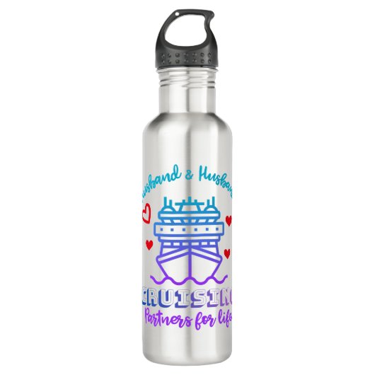 Husbands Cruise Partners SS Insulated Bottle Waterfles (Voorkant)
