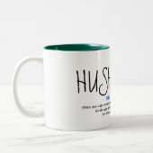 HUSH CATS! De mok! Tweekleurige Koffiemok (Links)