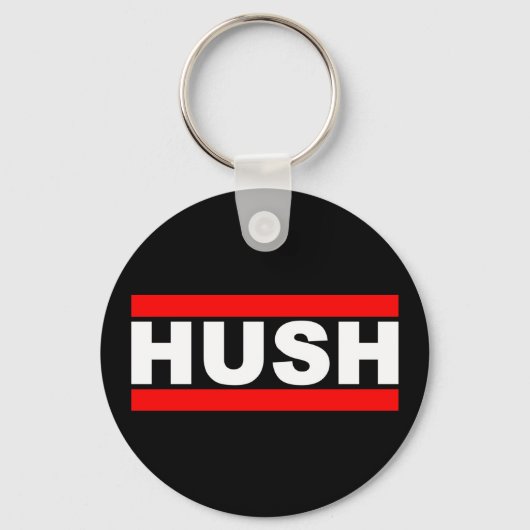 Hush Logo Sleutelhanger (Voorkant)