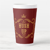 Hush up Fancy Land Slang Latte Mok (Voorkant)