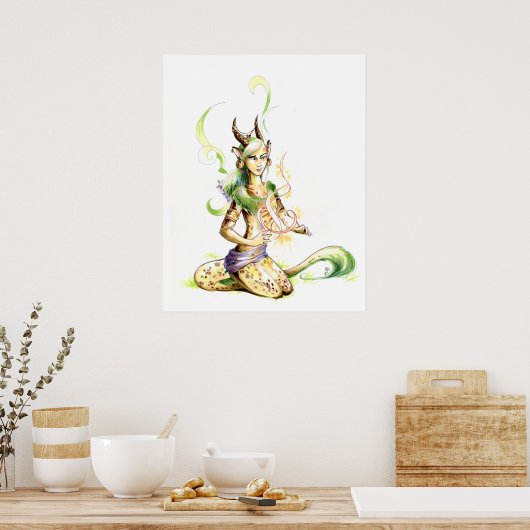 Hush, ze doet wetenschap! Poster (Keuken)