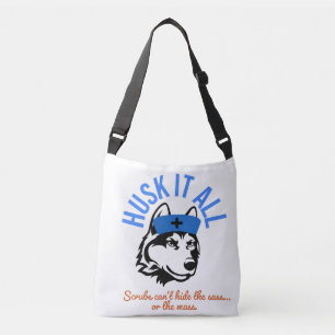 Husk It All Verpleegster Tote Tas – Grappige Cross
