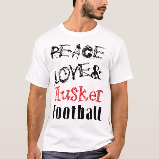 husker t-shirt (Voorkant)