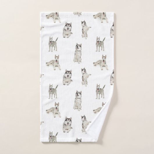 HUSKIES (Serviette à main)
