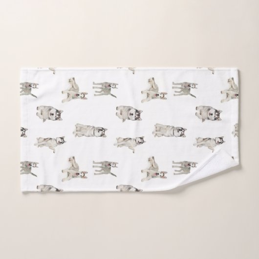 HUSKIES (Serviette à main)