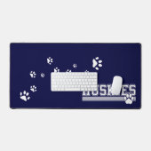 Huskies Desk Mat (Clavier et souris)