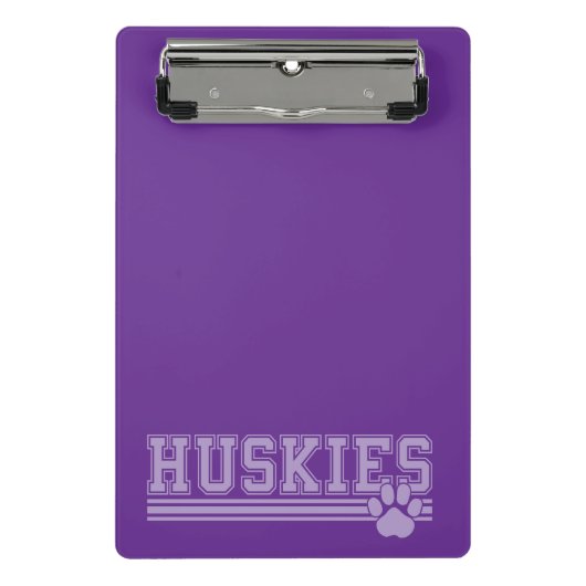 Huskies Mini Klembord (Voorkant)