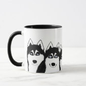 Huskies Mug (Gauche)