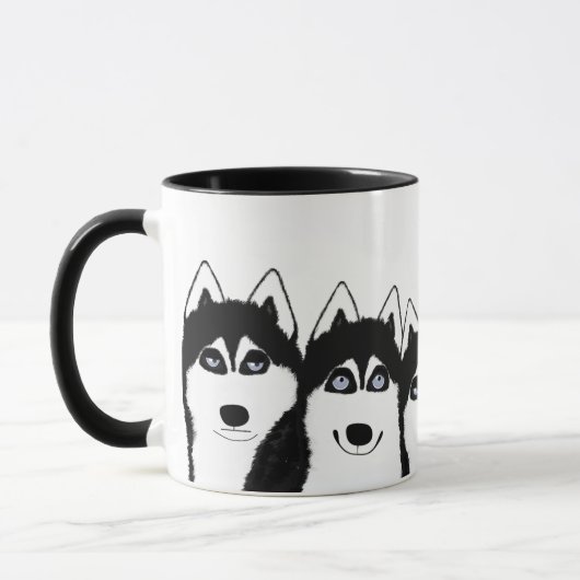 Huskies Mug (Gauche)