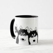 Huskies Mug (Devant gauche)