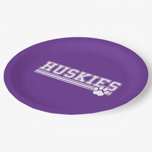 Huskies Paw  Papieren Bordje (Gekanteld)