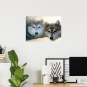 Huskies poster (Thuiskantoor)