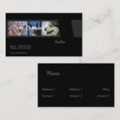 Huskies Visitekaartje (Voorkant / Achterkant)