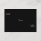 Huskies Visitekaartje (Achterkant)