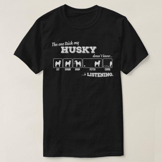 Husky 3 t-shirt (Design voorkant)