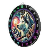 Husky Adventure Ridge Wall Display Dartbord (Voorkant Rechts)