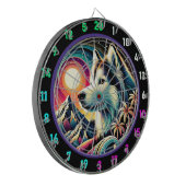 Husky Adventure Ridge Wall Display Dartbord (Voorkant Links)