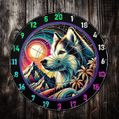 Husky Adventure Ridge Wall Display Dartbord