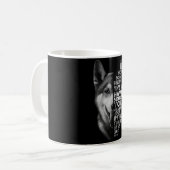 Husky als je niet gelooft dat ze zielen hebben T- Koffiemok (Voorkant links)