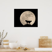 Husky Art Print Sled Dog Art Poster Husky Cadfts (Cuisine)