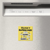 Husky Barking Logic Magneet (Insitu (Vaatwasser))