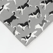 Husky Blanket Siberian Husky Dog Fleece Blankets (Hoek)