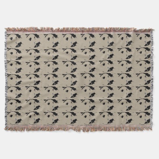 Husky Blanket Siberian Husky Dog Throw Blankets Bl Deken (Voorkant)