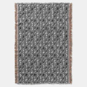 Husky Blanket Siberian Husky Dog Throw Blankets Bl Deken (Voorkant Verticaal)
