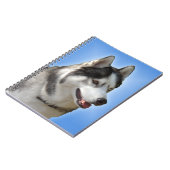 Husky Carnet Sibérien Husky Cadeaux et Livres (Côté gauche)
