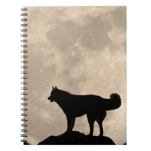 Husky Carnet Sibérien Husky Cadeaux et Livres (Devant)