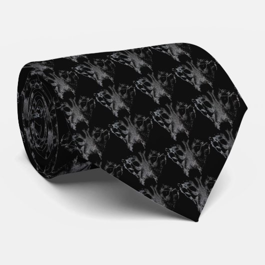 Husky Chien Cravate  Motoneige Neckties Wolf Pup C (Roulé)