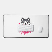 Husky Chig Maman Cute Kawaii Design (Clavier et souris)