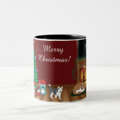 Husky Christmas Mug (Centre)