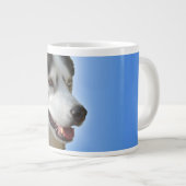 Husky Coffee Mug Siberian Husky Jumbo Cup Sled Chi (Devant droit)