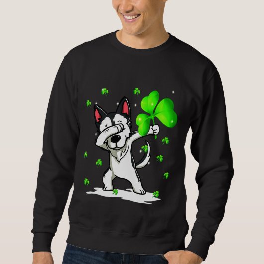 Husky Dabbing Trui (Voorkant)