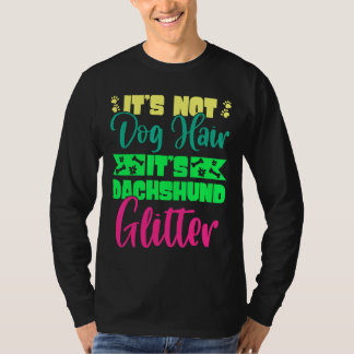 Husky Dachshund Glitter Breed Weiner Dog T-shirt