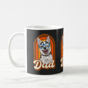 Husky dad, paashond, liefdeshuskies koffiemok