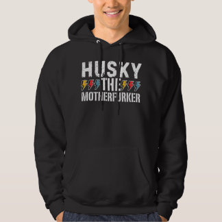 Husky de moederfurker, grappig husky ontwerp hoodie