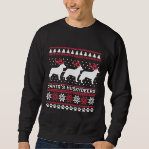 Husky Deers Kerstmis Trui