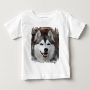 Husky Dog Baby T-Shirt